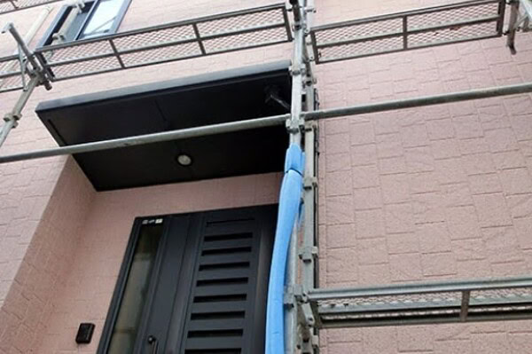 養生撤去、清掃