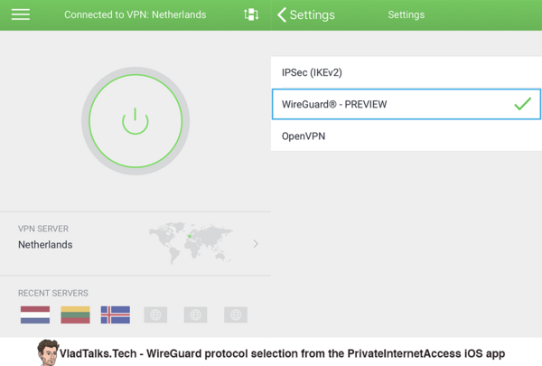 What is WireGuard and why it may be your new VPN friend 13 Use VPN client apps to set up WireGuard - PIA iOS app