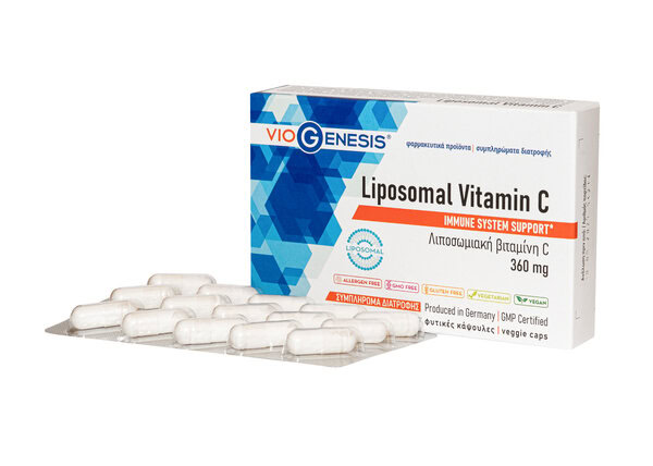 Viogenesis Liposomal Vitamin C 360 mg 30 caps - Image 2
