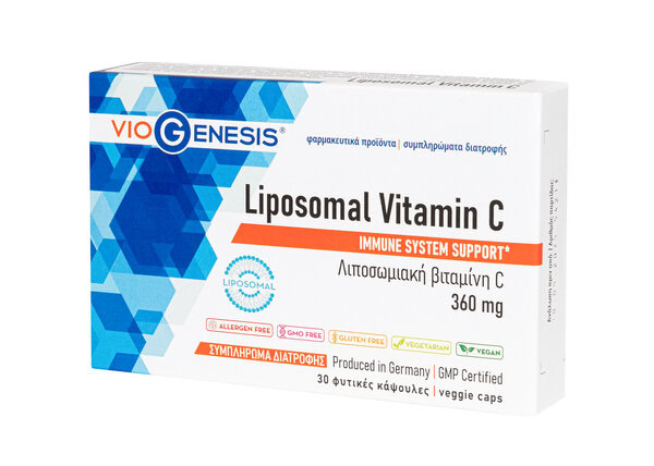 Viogenesis Liposomal Vitamin C 360 mg 30 caps