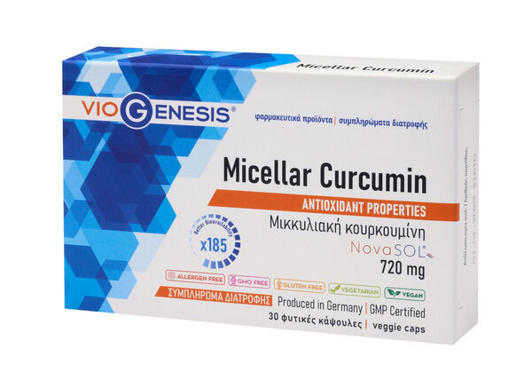 Viogenesis Micellar Curcumin 720 Mg 30 Caps