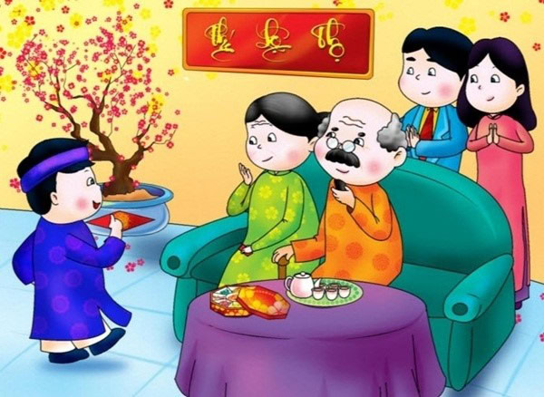 Chúc mừng năm mới ông bà.