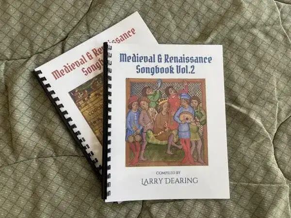 Medieval & Renaissance Songbook Vols 1 and 2 Covers