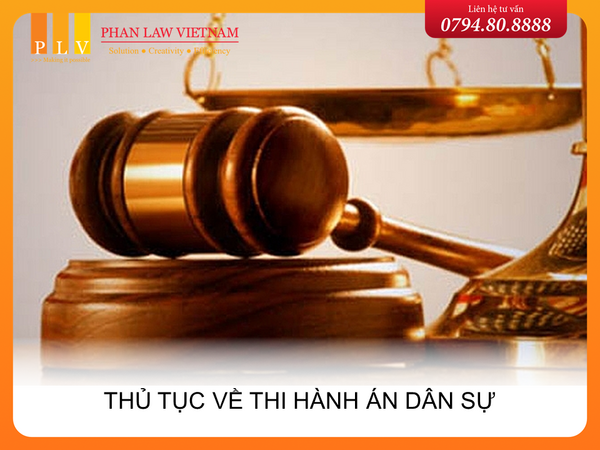 Thủ tục về thi hành án dân sự