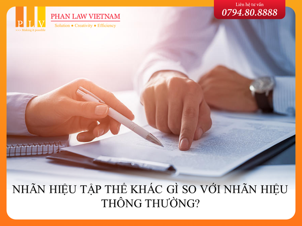 Nhãn hiệu tập thể khác gì so với nhãn hiệu thông thường?