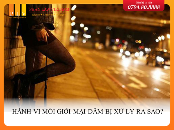 Hành vi môi giới mại dâm bị xử lý ra sao?