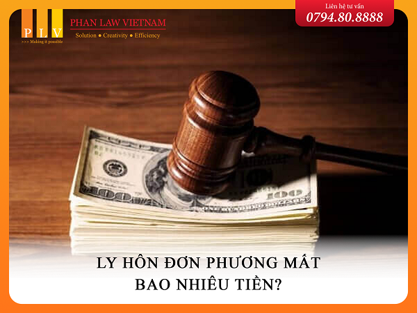 Ly hôn đơn phương mất bao nhiêu tiền?