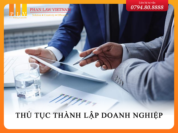 Thủ tục thành lập doanh nghiệp.