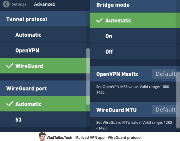What is WireGuard and why it may be your new VPN friend 17 WireGuard selection in the Mullvad app