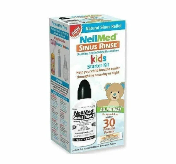 NeilMed Sinus Rinse Kids Starter Kit Συσκευή & 30 Φακελάκια