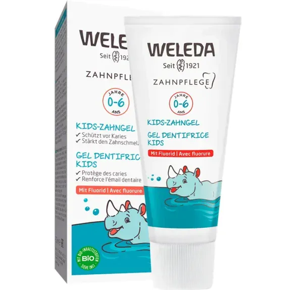 Weleda Kids Παιδική Οδοντόκρεμα με Φθόριο 0-6 ετών 50ml