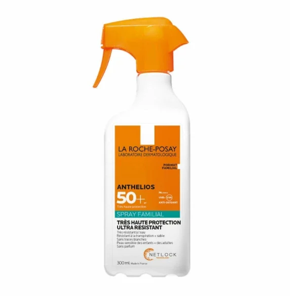 La Roche-Posay Anthelios Family Αντηλιακό Σπρέι Προσώπου & Σώματος SPF50+ 300ml
