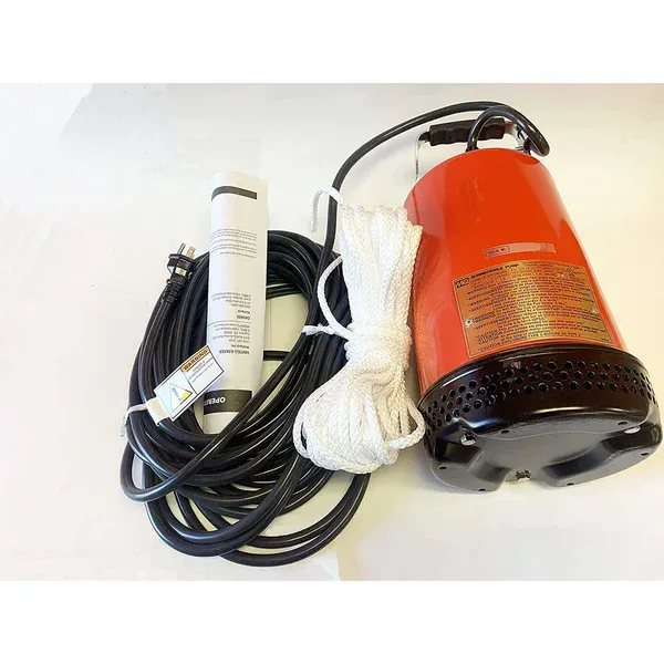 Multiquip ST2047 2″ Electric Submersible Centrifugal Pump — 1HP, 115V, 87 GPM