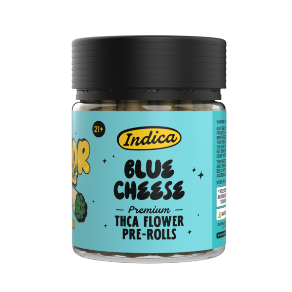 50ct 1.5g PreRoll - BLUE CHEESE - Indica wholesale – Dizzle Dist
