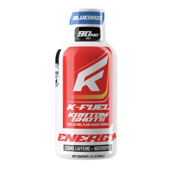 Energy + Kraton Shots - BlueRazz - 12ct Carton wholesale – Dizzle Dist