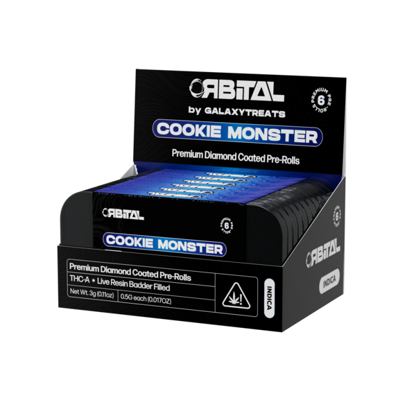 5g - 6ct Tin Preroll - COOKIE MONSTER - Indica wholesale – Dizzle Dist