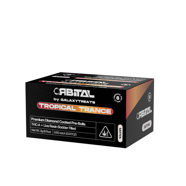 5g - 6ct Tin Preroll - TROPICAL TRANCE - Sativa wholesale – Dizzle Dist