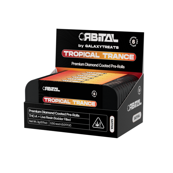 5g - 6ct Tin Preroll - TROPICAL TRANCE - Sativa wholesale – Dizzle Dist