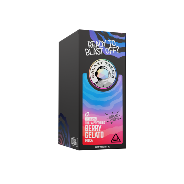 2 - 1.5g PreRolls - BERRY GELATO - Indica wholesale – Dizzle Dist