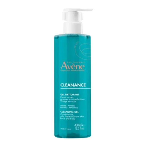 Avene Cleanance Gel Nettoyant Τζελ καθαρισμού προσώπου 400ml