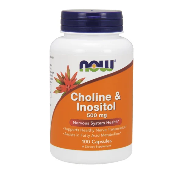 Now Foods Choline & Inositol 250/250 mg 100 Caps