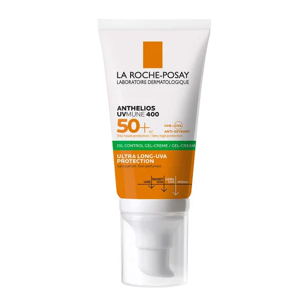 La Roche Posay Anthelios UV MUNE 400 SPF50+ Αντηλιακή Gel Κρέμα Προσώπου για Ματ Αποτέλεσμα 50ml