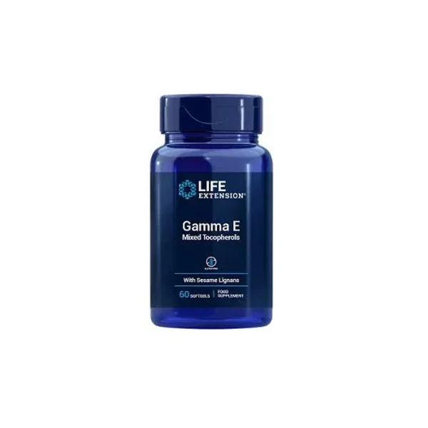 Life Extension Gamma E Mixed Tocopherols X 60 Softgels