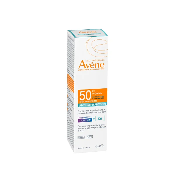 Avene Eau Thermale Fluid Anti-Imperfection Expert Αντιηλιακό Προσώπου SPF50 40ml