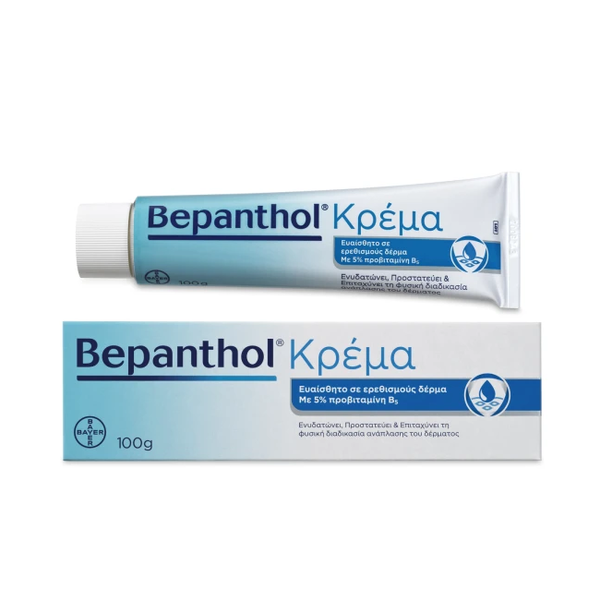 Bepanthol Ενυδατική Κρέμα για Ευαίσθητο & Ερεθισμένο Δέρμα 100g