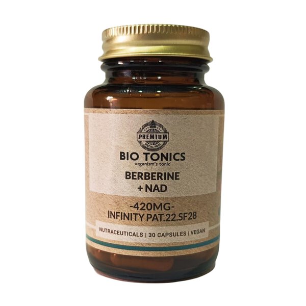 Bio Tonics Berberine & Nad+ 420mg 30caps