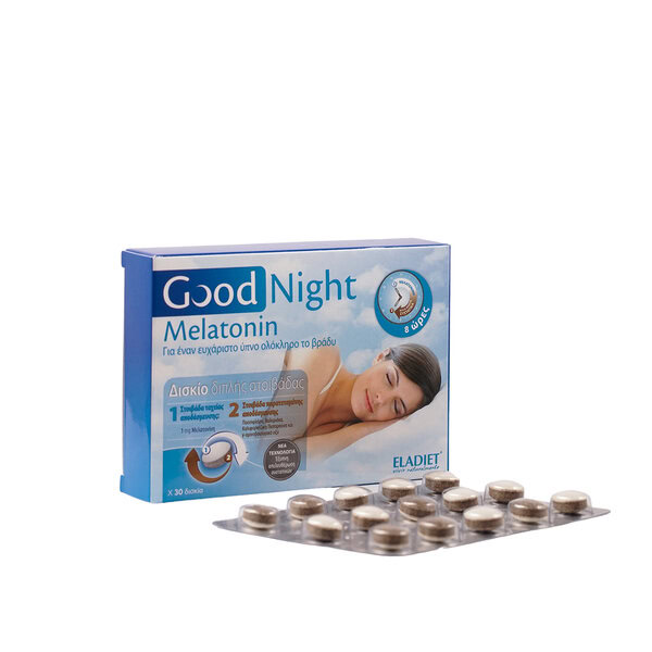 Eladiet Good Night Melatonin 30 Δισκία