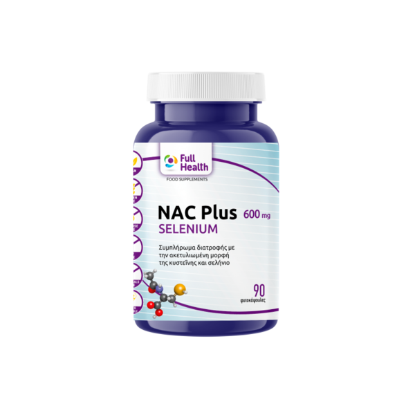 Full Health Nac Plus Selenium 90 Vcaps