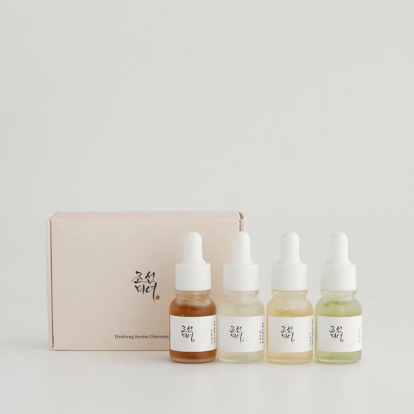 Beauty of Joseon Hanbang Serum Discovery Kit , Green Tea Calming Serum, 10ml, Glow Serum Propolis & Niacinamide, 10ml, Glow Deep Serum Rice & Alpha-Arbutin, 10ml & Ginseng Revive Serum, 10ml, - Image 2