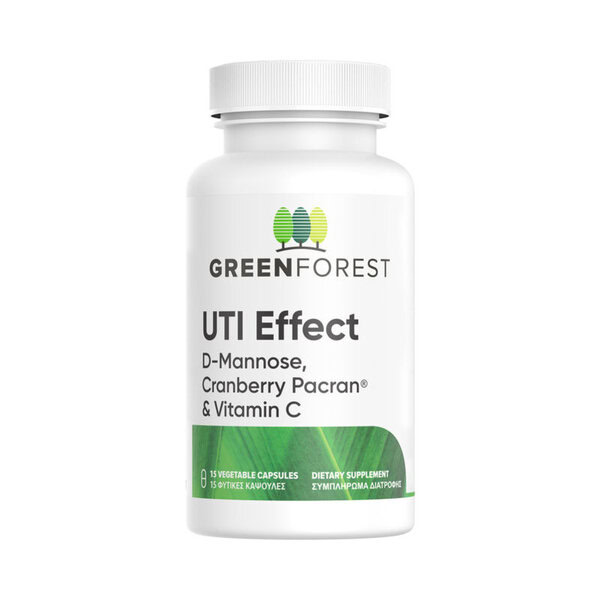 Green Forrest Uti Effect - 15 Κάψουλες