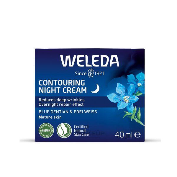 Weleda Blue Gentian & Edelweiss Συσφιγκτική Κρέμα Νυκτός 40ml