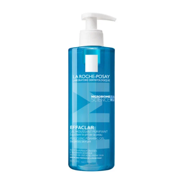 La Roche Posay Τζελ Καθαρισμού Προσώπου Effaclar M Purifying Cleansing Gel Pump 400ml