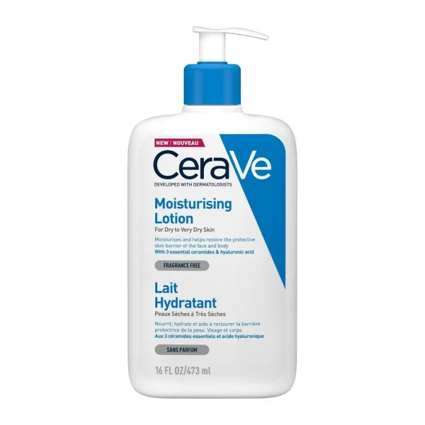 Cerave Moisturising Lotion Ενυδατικό Γαλάκτωμα για Ξηρό/Πολύ Ξηρό Δέρμα 473ml