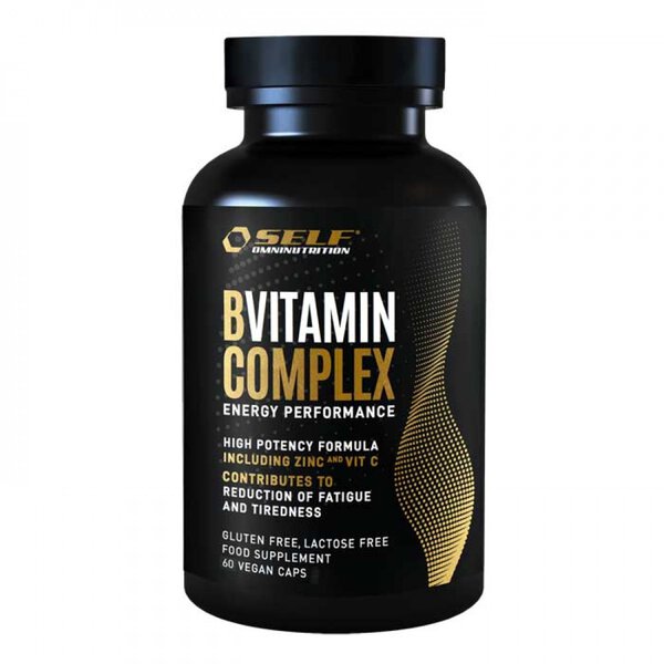 Self Omninutrition B-Complex Vitamin C + Zinc 60cps