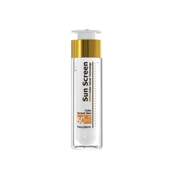 Frezyderm Sun Screen Color Velvet Face Cream SPF50+ Αντηλιακό Προσώπου με Χρώμα 50ml