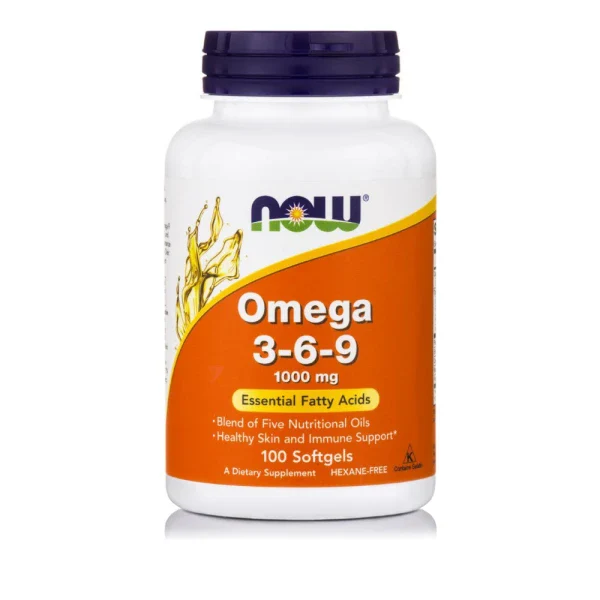 Now Foods Omega 3-6-9 1000mg 100 Softgels