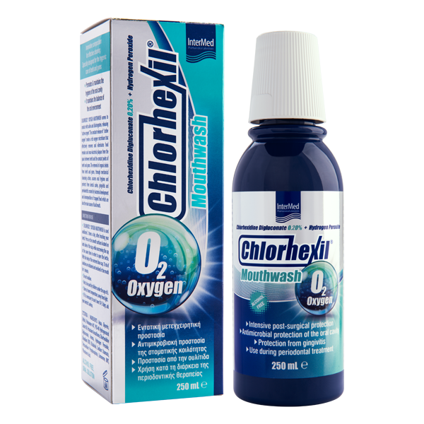 Intermed Chlorhexil Oxygen Mouthwash 250ml