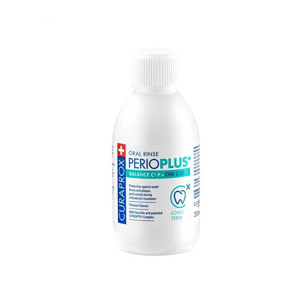 Curaprox Perio Plus Balance 0,05% Chx Στoματικό Διάλυμα 200ml - Image 2
