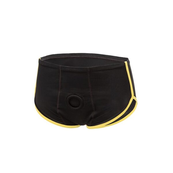 Boundless Boxer Brief - Black:Yellow S:M-2 Boundless Boxer Brief - Black & Yellow Small-Medium