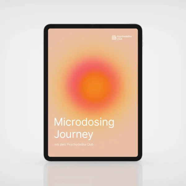 Journal der vierwöchigen Microdosing Journey, einem Online-Kurs für Microdosing.