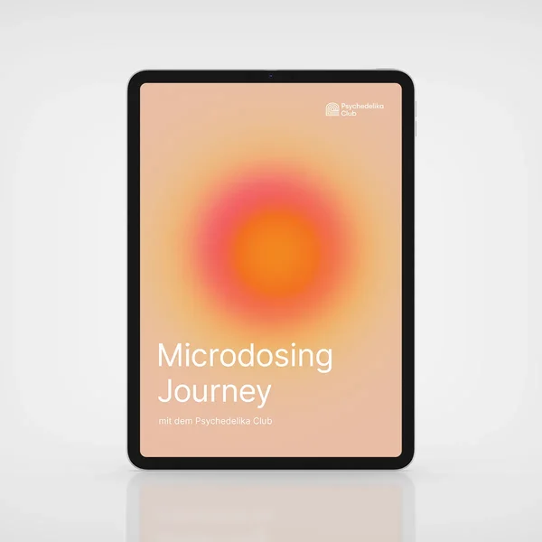 Journal der vierwöchigen Microdosing Journey, einem Online-Kurs für Microdosing.