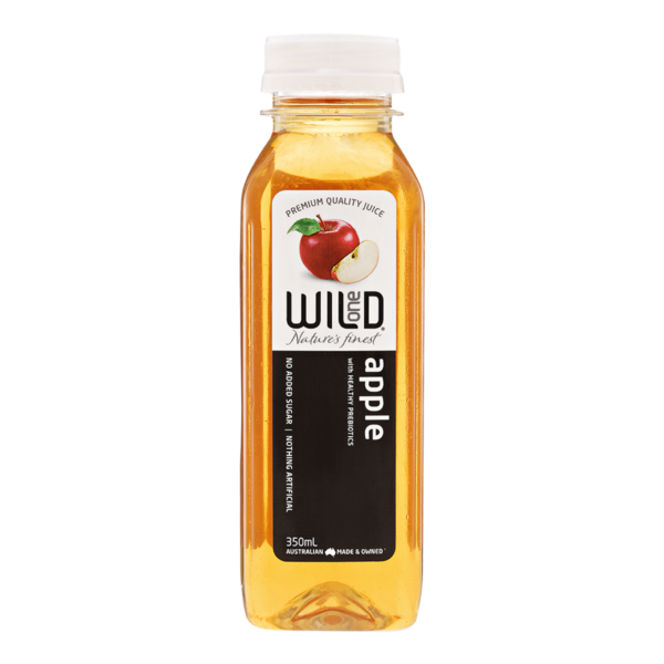 Wild One Apple 350ml-Plastic Bottle Pack Size:12