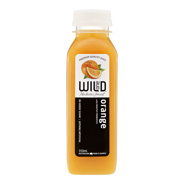 Wild One Orange 350ml-Plastic Bottle Pack Size:12