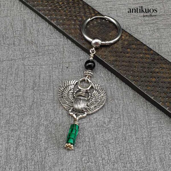 Egyptian Scarab earring
