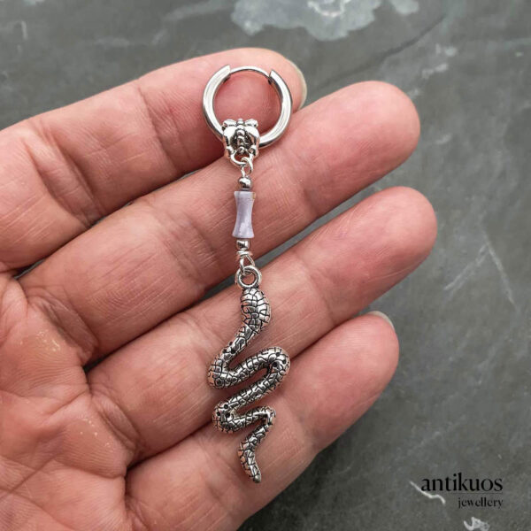 Boho earring,tribal earring,snake charmer earring
