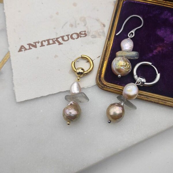 Trio pearl earring